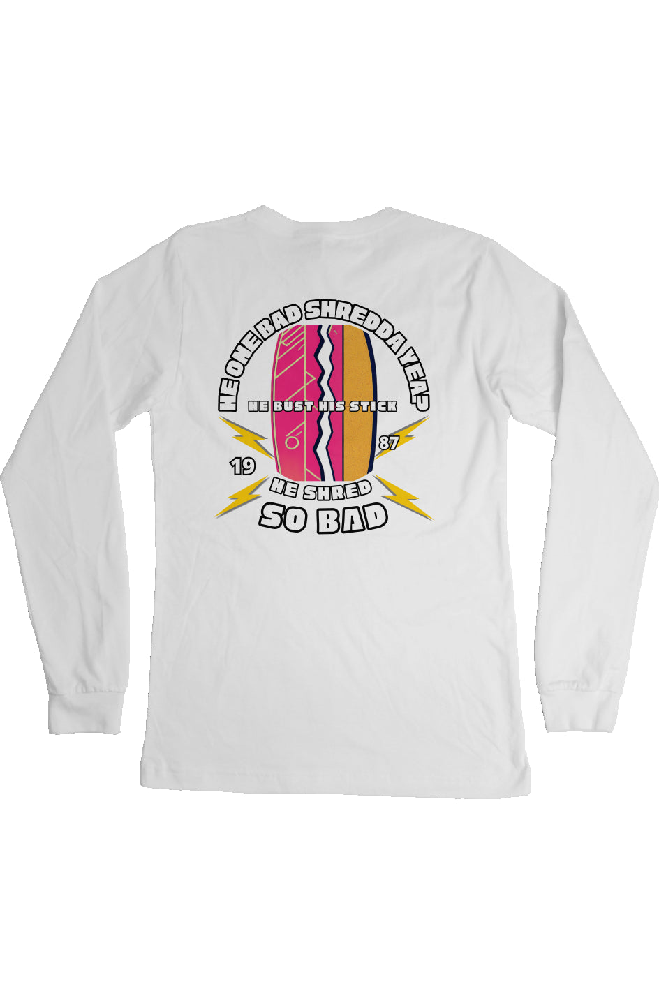 The “HAOLE BUDDY”- Unisex Long Sleeve T Shirt