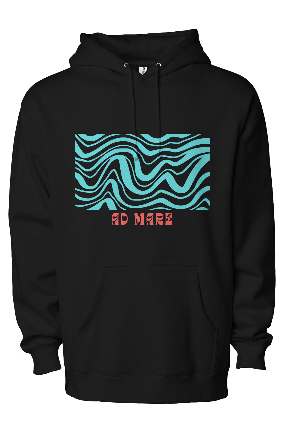 The "Ad Mare"- heavyweight pullover hoodie