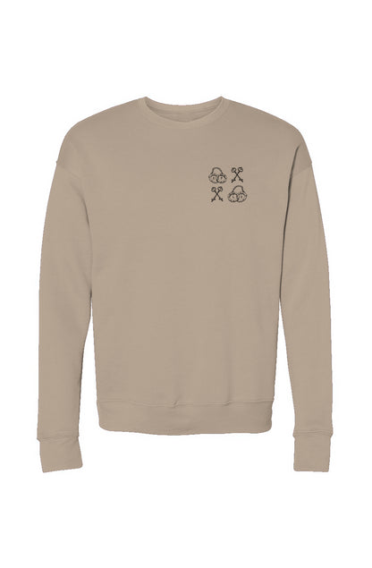 The “COMPADRE” -Unisex Drop Shoulder Sweatshirt