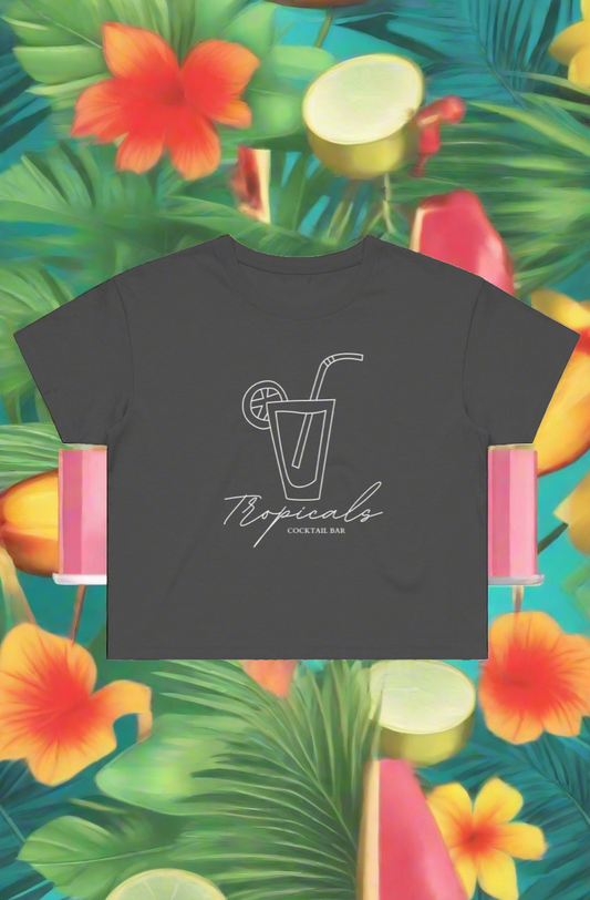 The “TROPICAL’S”- Street Crop Tee