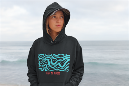 The "Ad Mare"- unisex heavyweight pullover hoodie